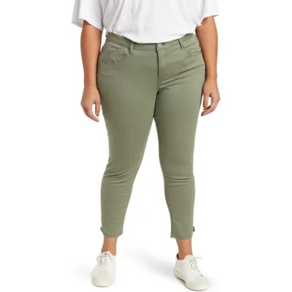 NWT Wit & Wisdom Jeans Womens 16 Ab solution High Rise Ankle Skimmer‎ Lily Pad
